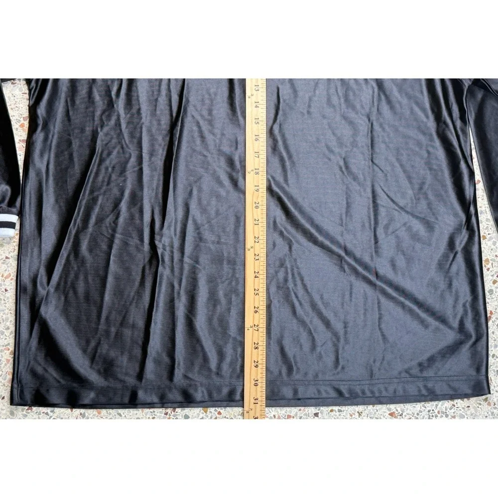 Diadora Vtg Men's Embroidered Long Sleeve Performance Pullover Shirt Size XL - Picture 5 of 7